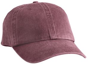 Port & Company® Adult Unisex Unstructured Low Profile 100% Cotton Twill Pigment-Dyed Cap